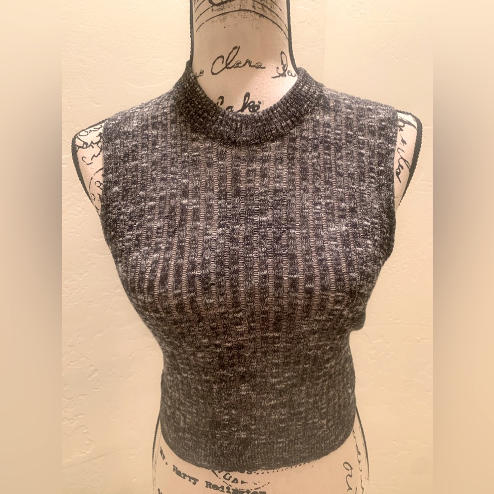 Womans Sweater Crop Top